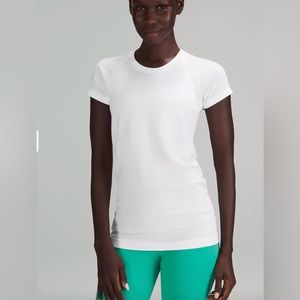 White Swiftly Tech Short Sleeve Shirt 2.0